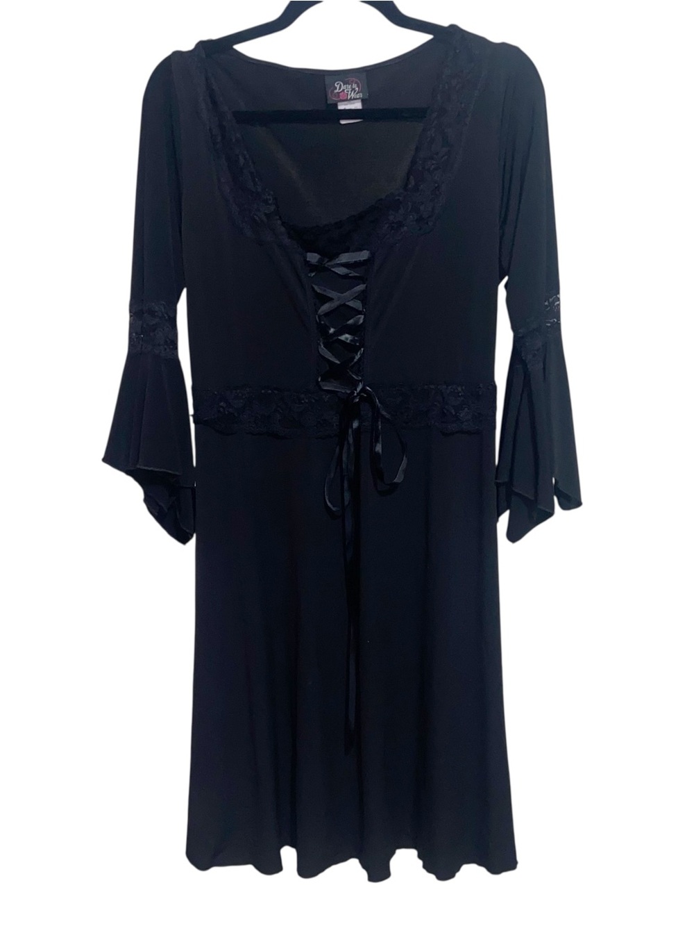 Dare To Wear Dress Womens 3X Renaissance Corset Witchy Goth Whimsigoth 90s